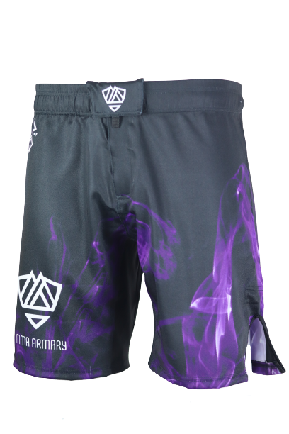 MMA Armary Purple Haze Fight Shorts