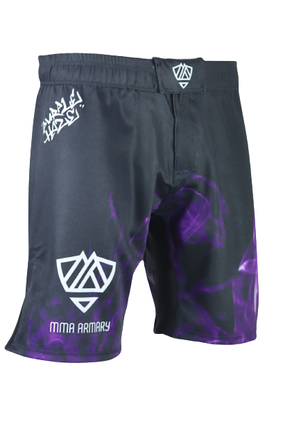 MMA Armary Purple Haze Fight Shorts