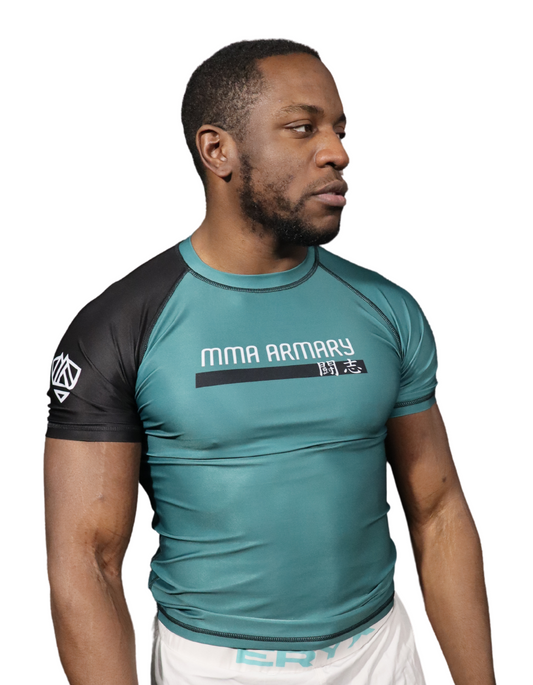 MMA Armary Military Green Rash Guard