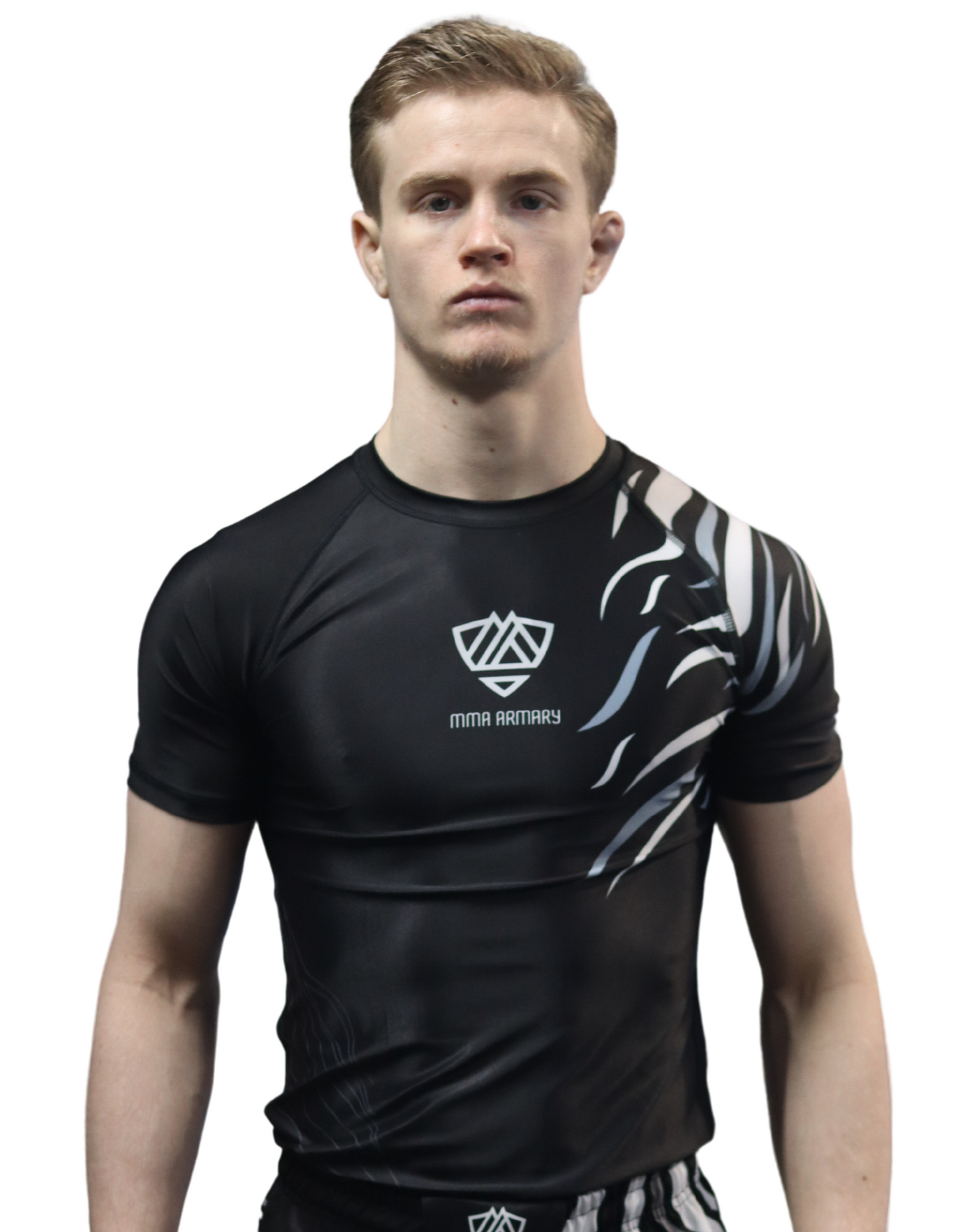 MMA Armary White Tiger Rash Guard