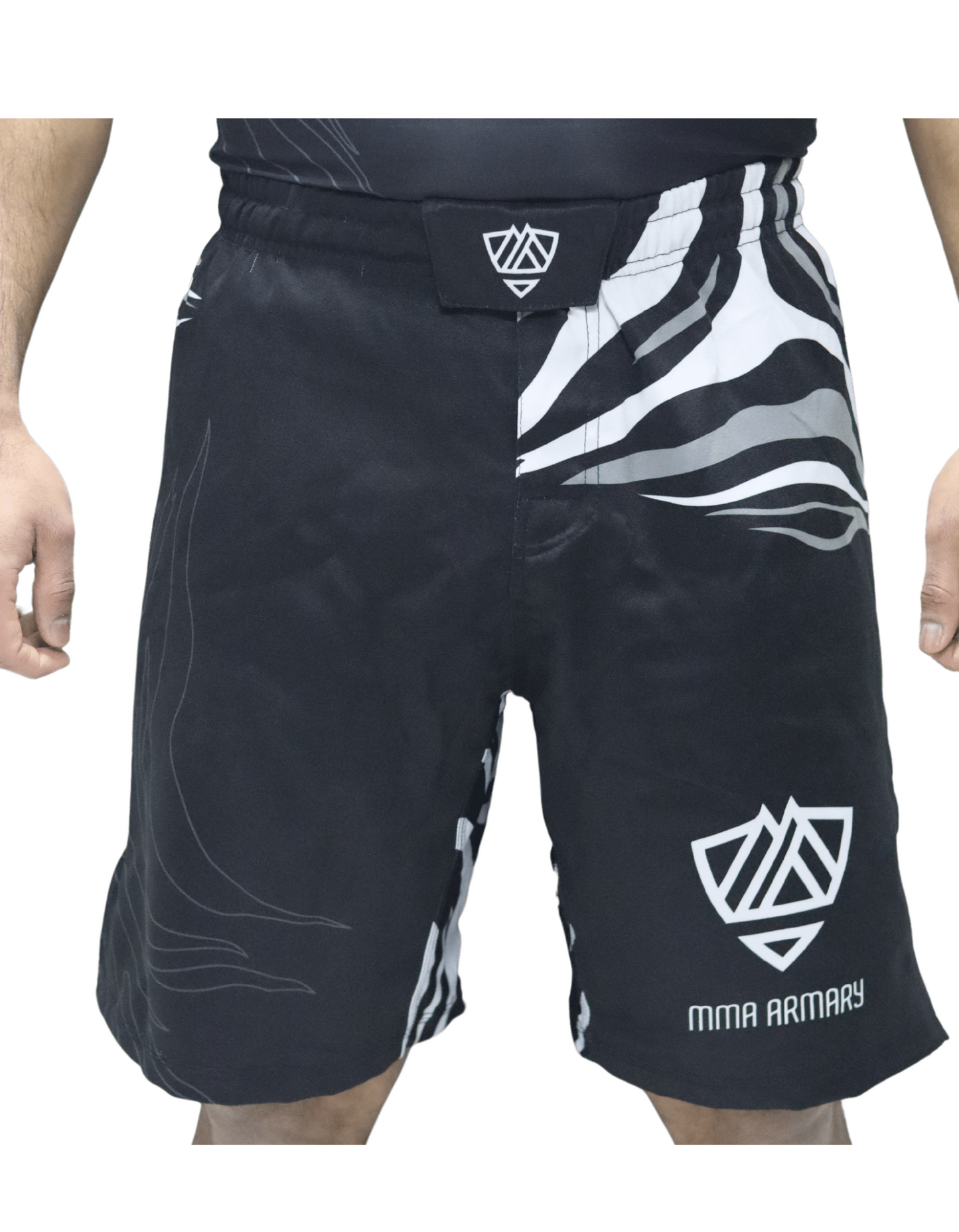 MMA Armary White Tiger Fight Shorts